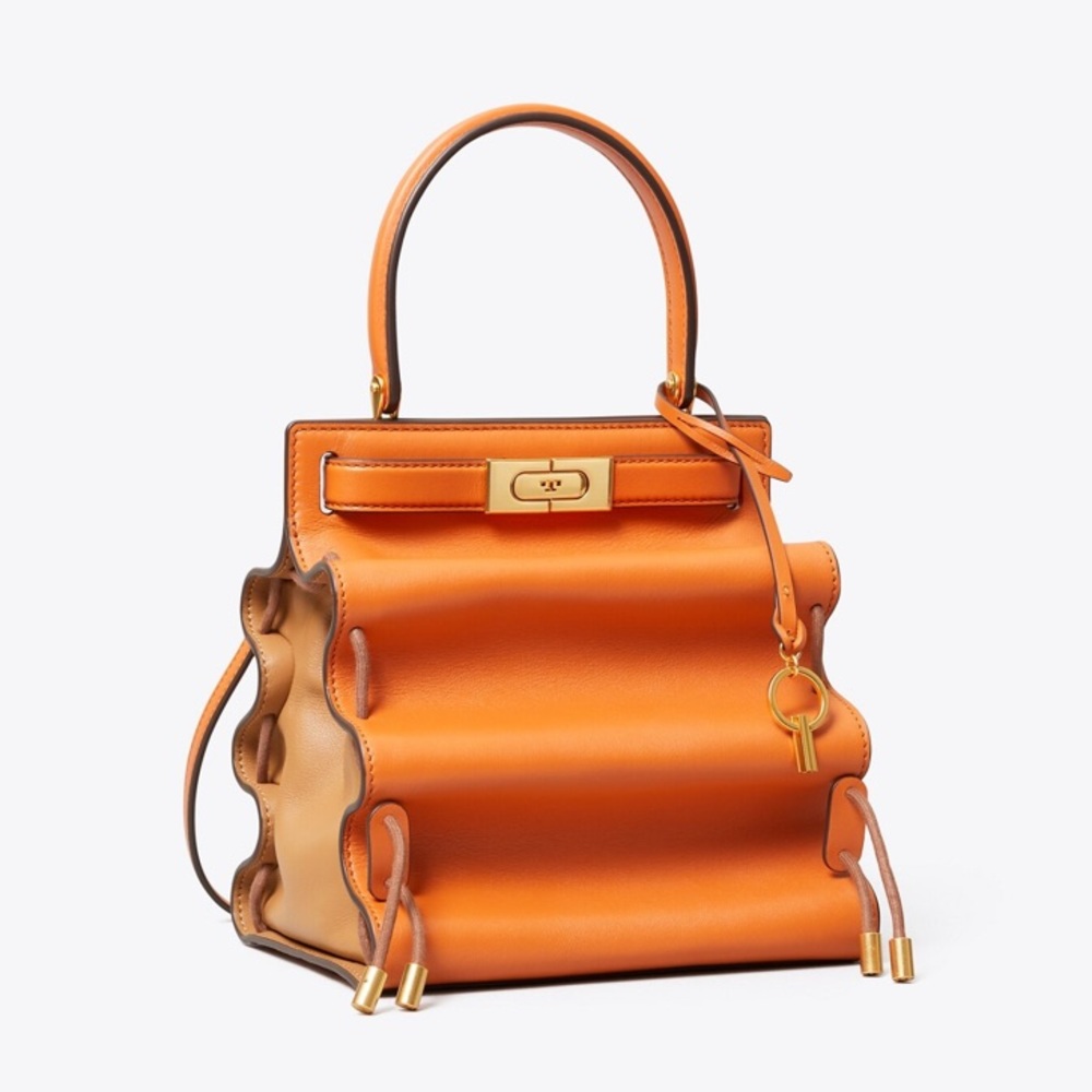 NWT Tory Burch the Lee Radziwill Petite Accordion Bag